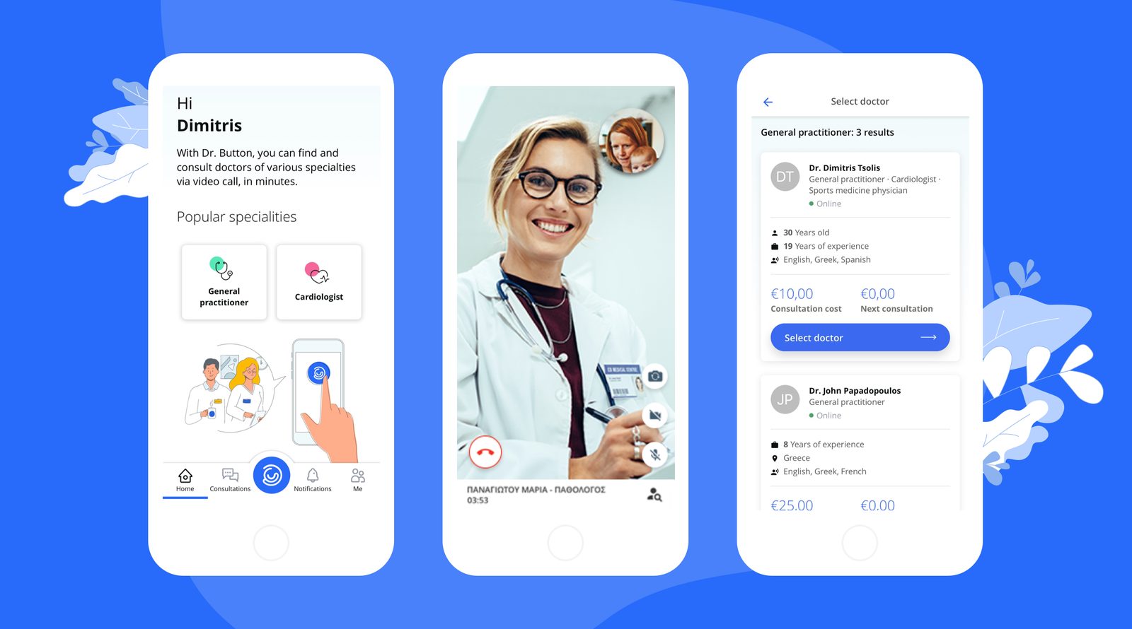 Dr. Button telehealth platform
